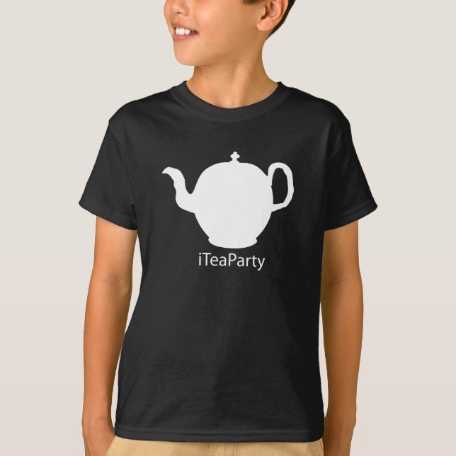 iTeaParty T-tröja Tee Shirt (Framsida)