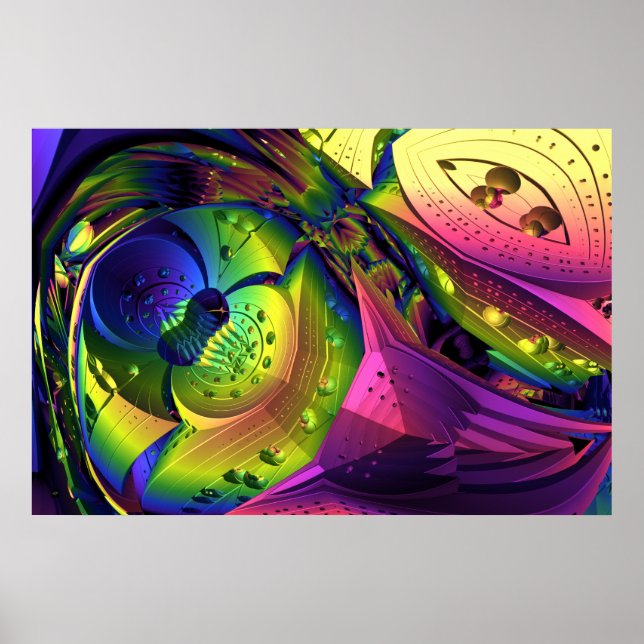 Iterate Image Black Light Poster 13 (Framsidan)