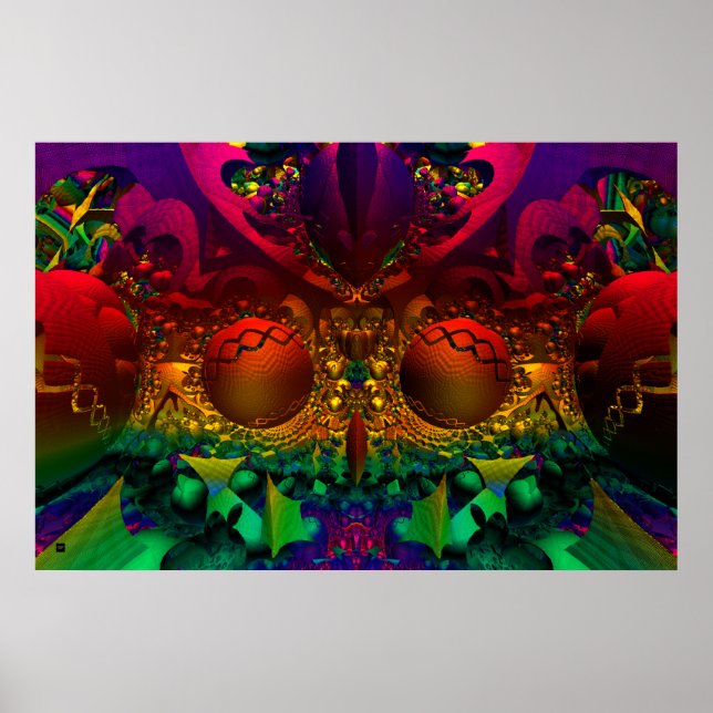 Iterate Imagery Black Light Poster 8 (Framsidan)