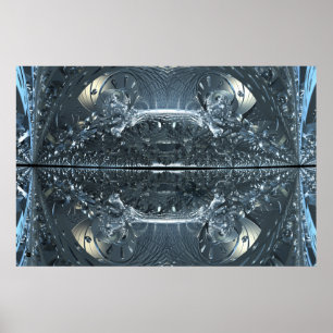 Iterate Imagery Metallic Zon Poster 17