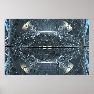 Iterate Imagery Metallic Zon Poster 17