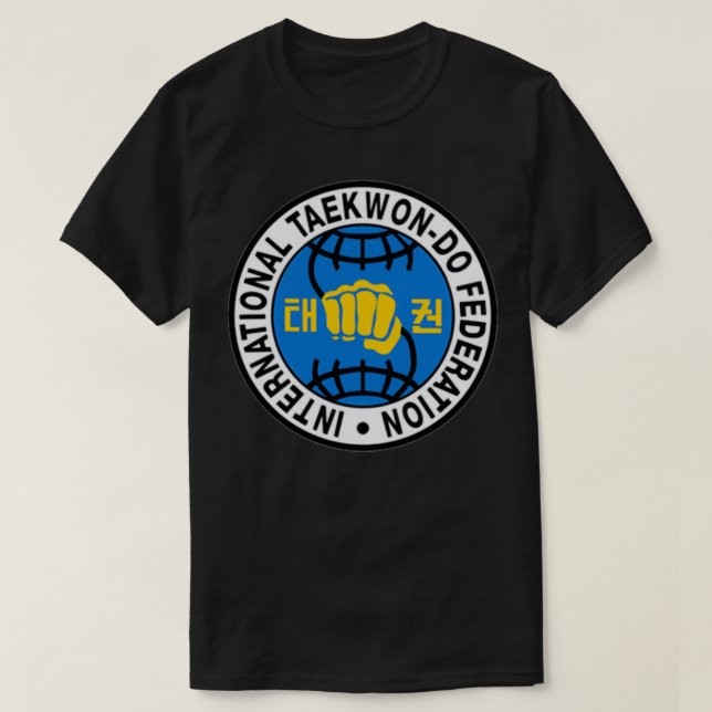 ITF Internationell TaekwonDo Federation T Shirt (Design framsida)