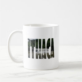 Ithaca är Gorges Kaffemugg