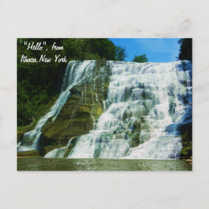 ITHACA, FALL BÄCK vykort
