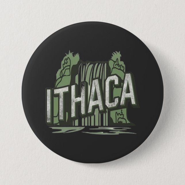 Ithaca fallen  knapp (Framsida)