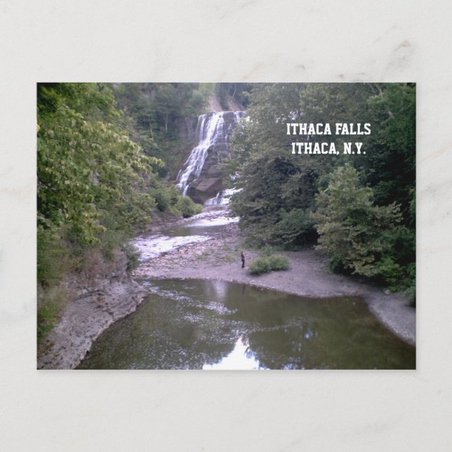 ITHACA FALLS-vykort Vykort (Framsida)