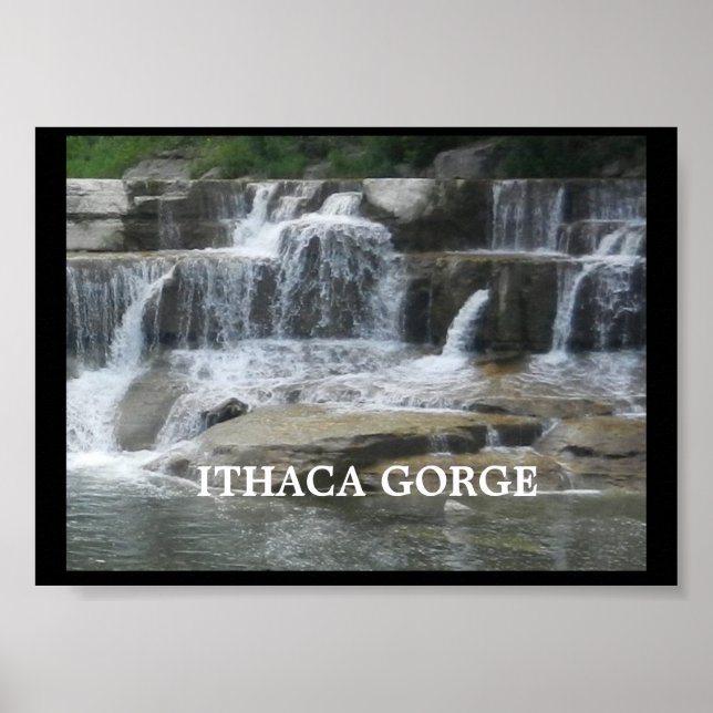 ITHACA GORGE POSTER (Framsidan)