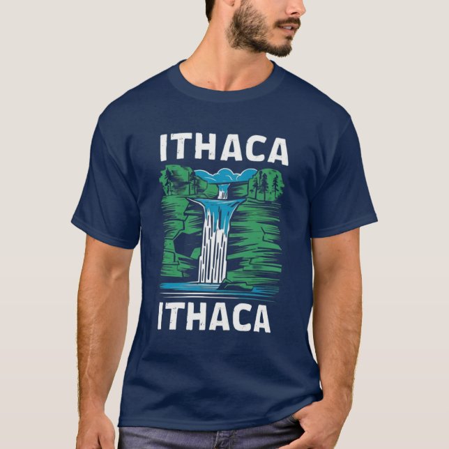 Ithaca is Gorges  T Shirt (Framsida)