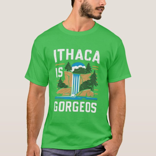 ithaca is gorges  t shirt (Framsida)