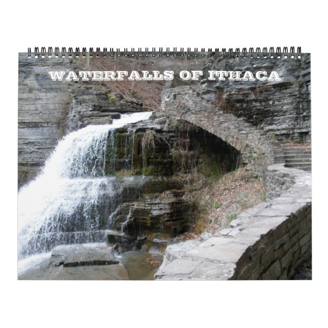 ITHACA-kalenderns VATTENFALLAR Kalender (Omslag)