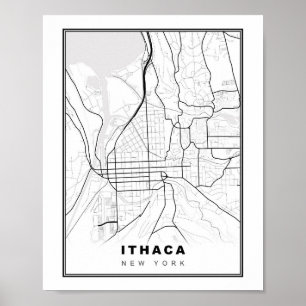 Ithaca Karta Poster