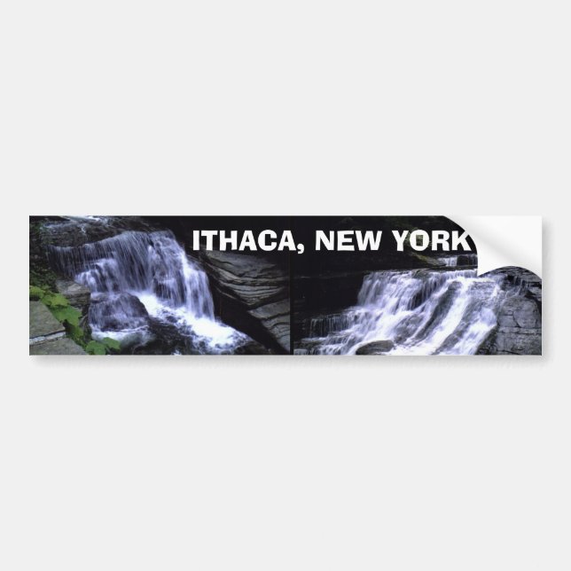 ITHACA, NEW YORK dekal (Framsidan)