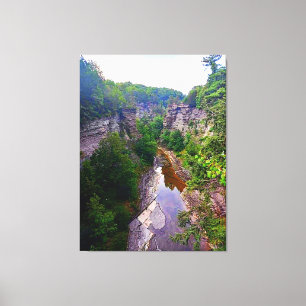 ITHACA NEW YORK GORGE CANVASTRYCK