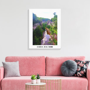 ITHACA NEW YORK GORGE CANVASTRYCK