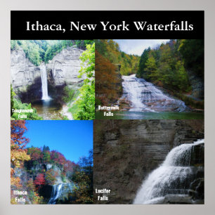 ITHACA NEW YORK poster