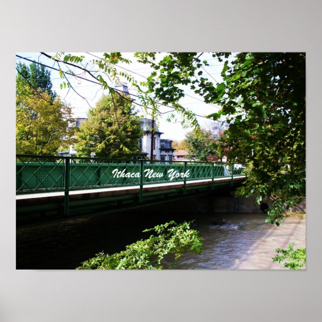 ITHACA NEW YORK poster (Framsidan)