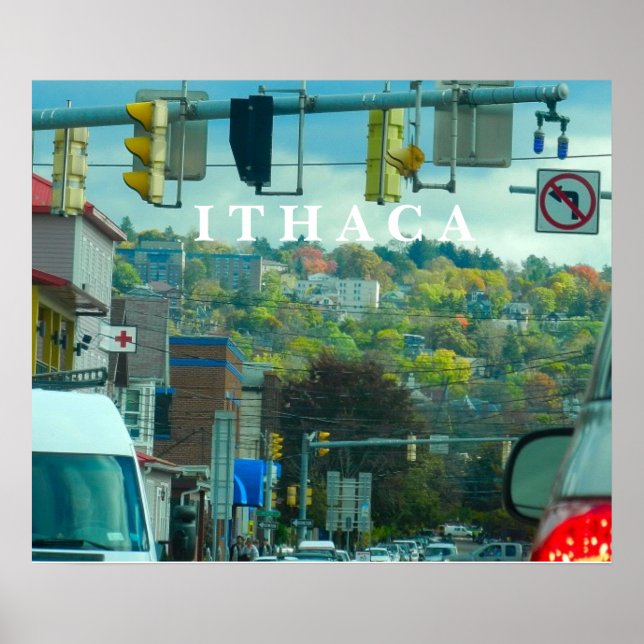 ITHACA NEW YORK poster (Framsidan)