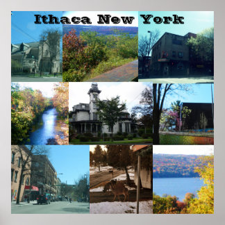 ITHACA, NYA YORK POSTER