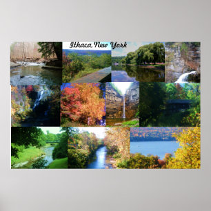 ITHACA, NYA YORK poster