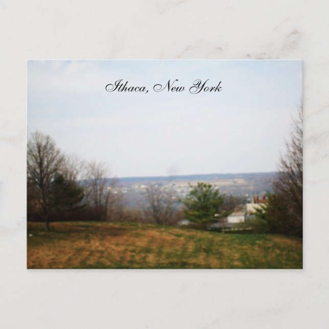 ITHACA, NYA YORK-vykort Vykort (Framsida)