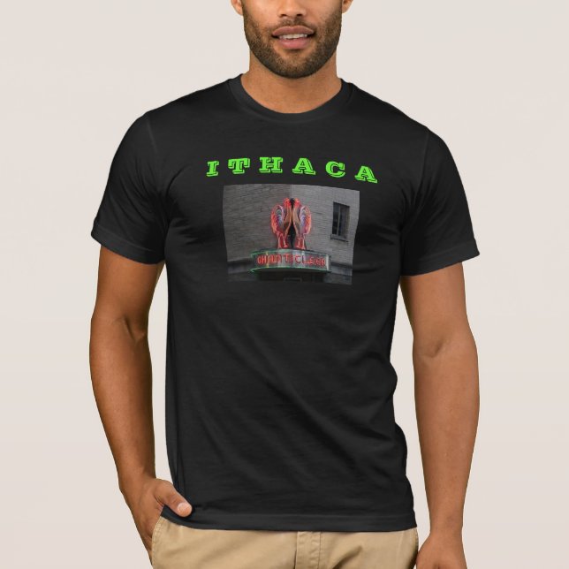 ITHACA-PUButslagsplats Tee Shirt (Framsida)