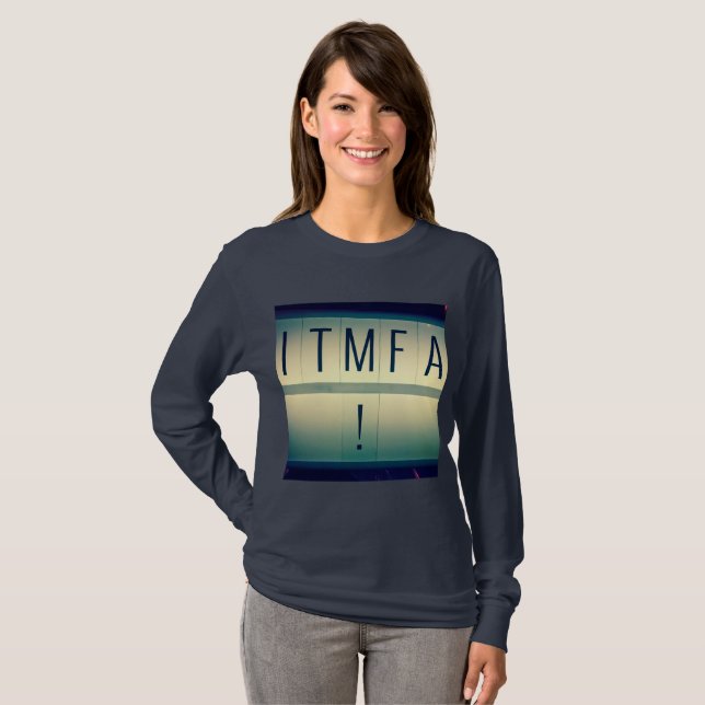 ITMFA (Impeach…), skjorta 2 T Shirt (Hel framsida)
