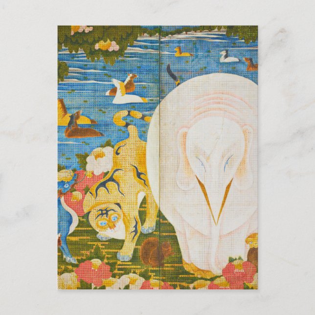 Ito Jakuchu - Mysterious Animals Vykort (Framsida)