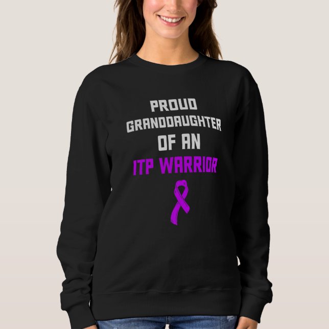 Itp Awareness Immune Trombocytopenia Warrior Surv T Shirt (Framsida)