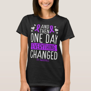 ITP-medvetenhet Ribbon Warrior ITP-medvetenhet T Shirt