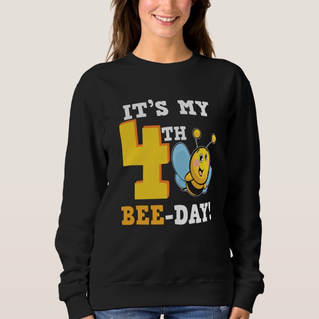 It's 4th Bee Day Honey Beekeeper Apiary Beekeeping T Shirt (Framsida)