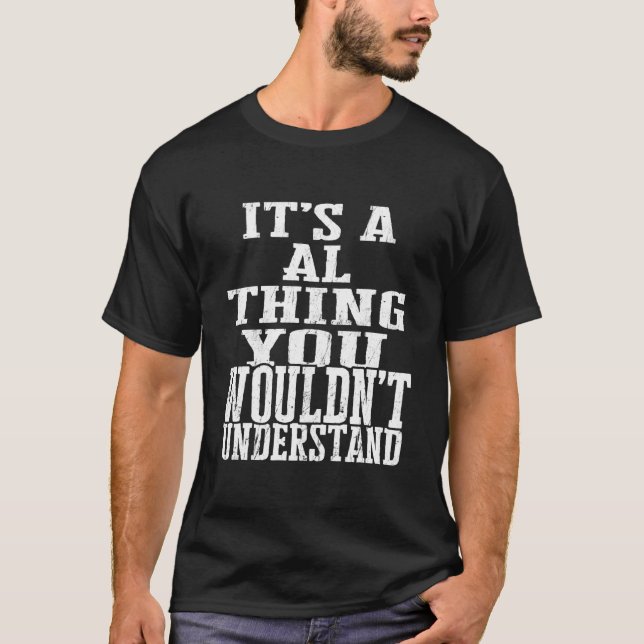 It'S A Al Thing Family Reunion First Last Name T Shirt (Framsida)