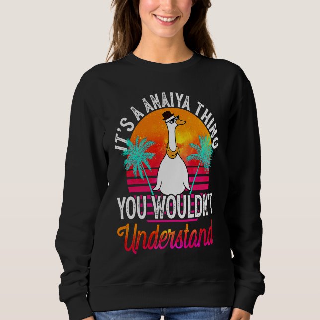 It's A Anaiya Thing You Wouldn't Understand  Anaiy T Shirt (Framsida)