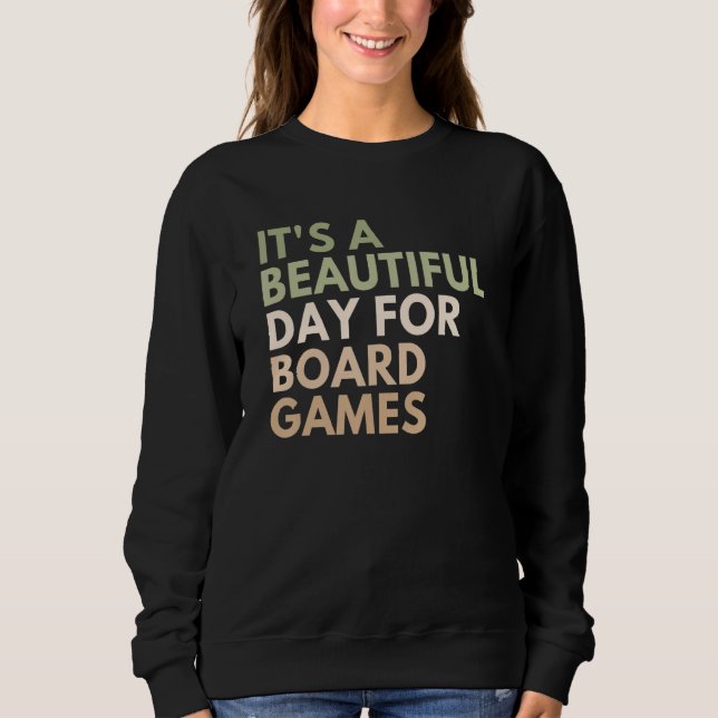 It's A Beautiful Day For Board Games_1 T Shirt (Framsida)