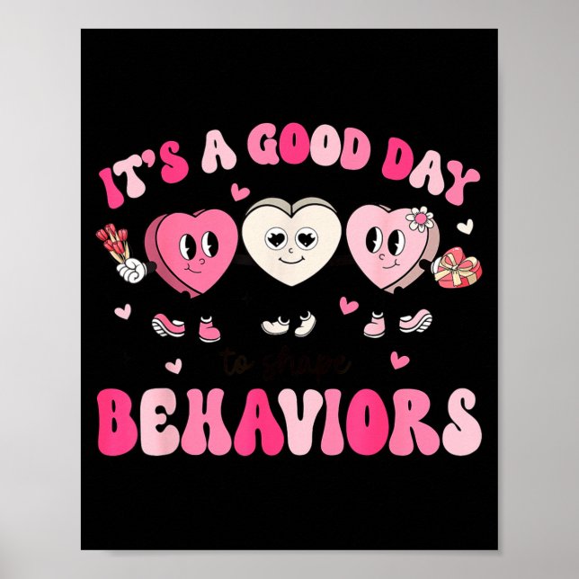 It's A Beautiful Day To Shape Behaviors Yst Valent Poster (Framsidan)