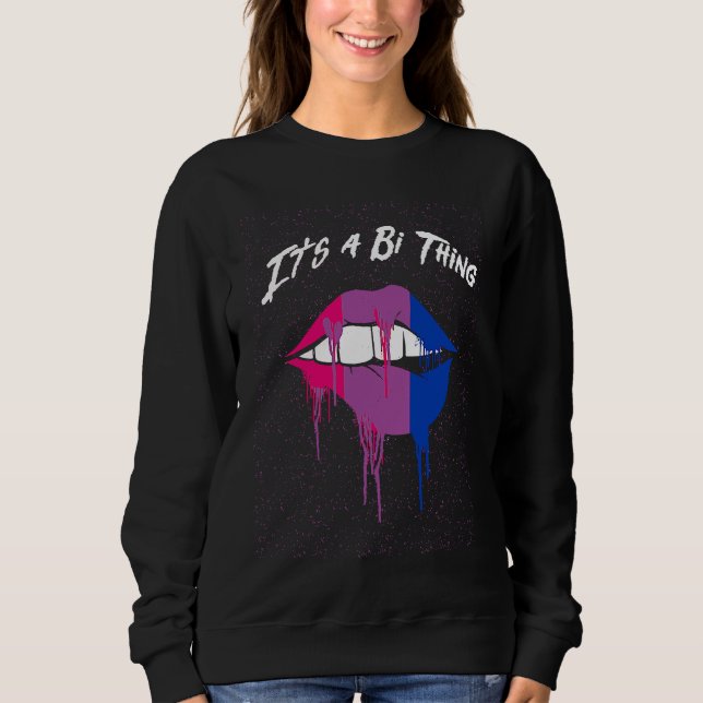Its a Bi Thing Bisexual LGBTQ Bi Pride LGBT Gay Fr T Shirt (Framsida)