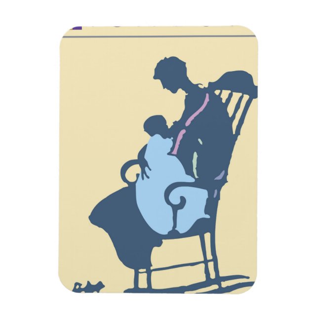 <It's a Boy>av Steve Collier Magnet (Vertikal)