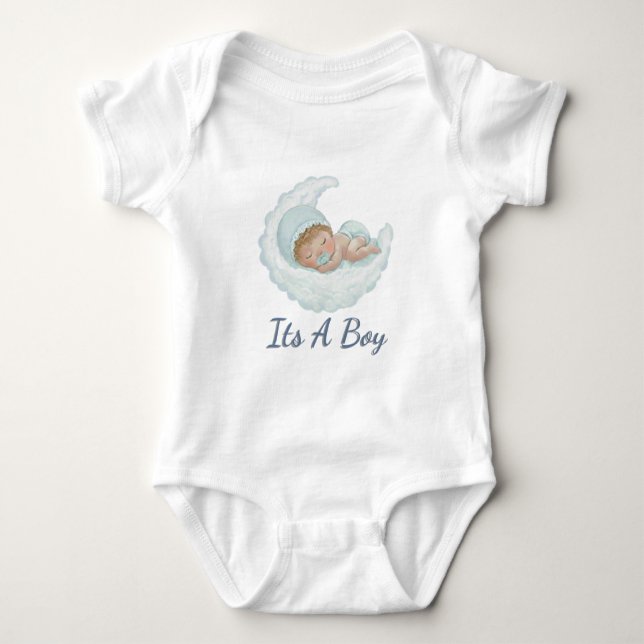 Its A Boy  T Shirt (Framsida)