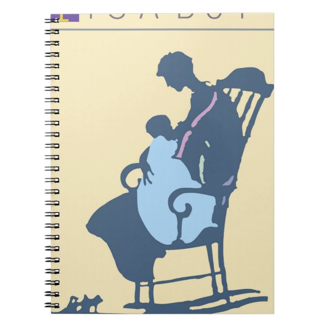 <It's a Boy> vid den Steve collieren Anteckningsbok (Framsidan)