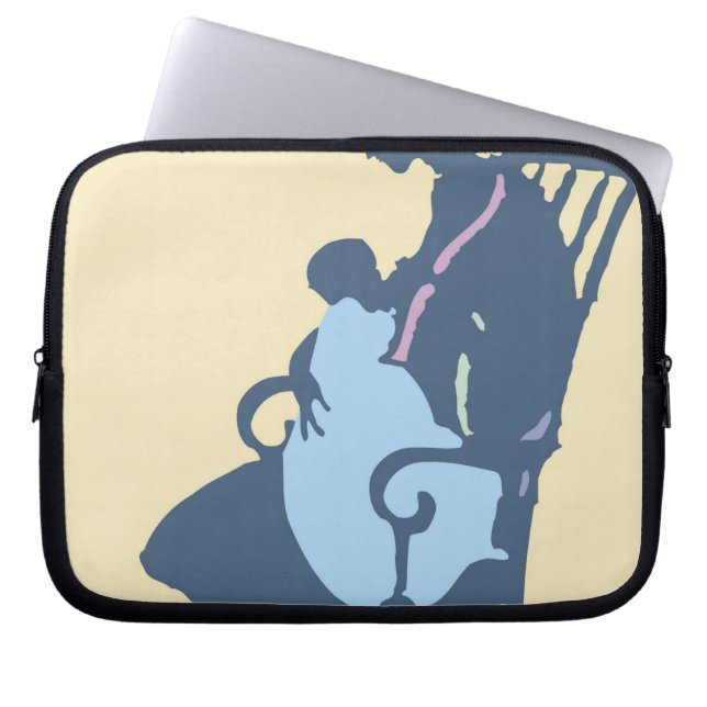 <It's a Boy> vid den Steve collieren Laptop Sleeve (Framsidan)