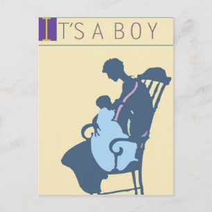 <It's a Boy> vid den Steve collieren Vykort