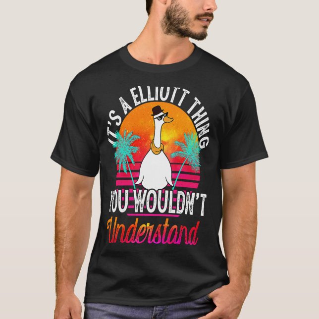 It's A Elliott Thing You Wouldn't Understand  Elli T Shirt (Framsida)