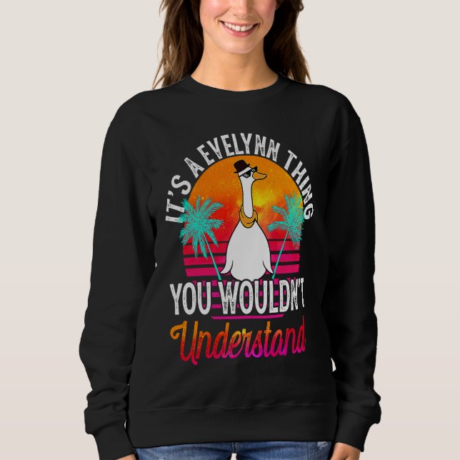 It's A Evelynn Thing You Wouldn't Understand  Evel T Shirt (Framsida)
