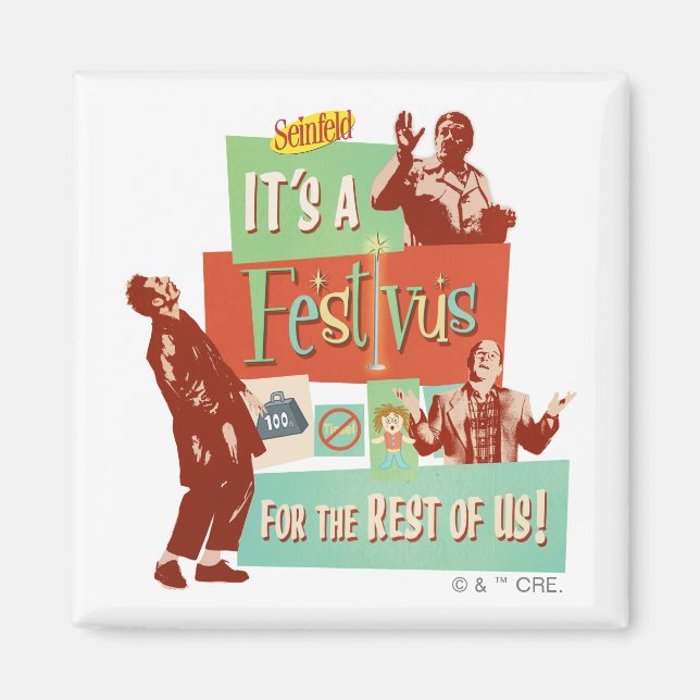It's a Festivus for the Rest of Us Magnet (Framsidan)