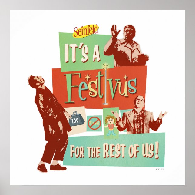 It's a Festivus for the Rest of Us Poster (Framsidan)