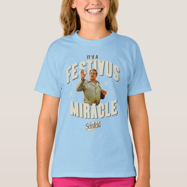 It's a Festivus Miracle T Shirt (Framsida)