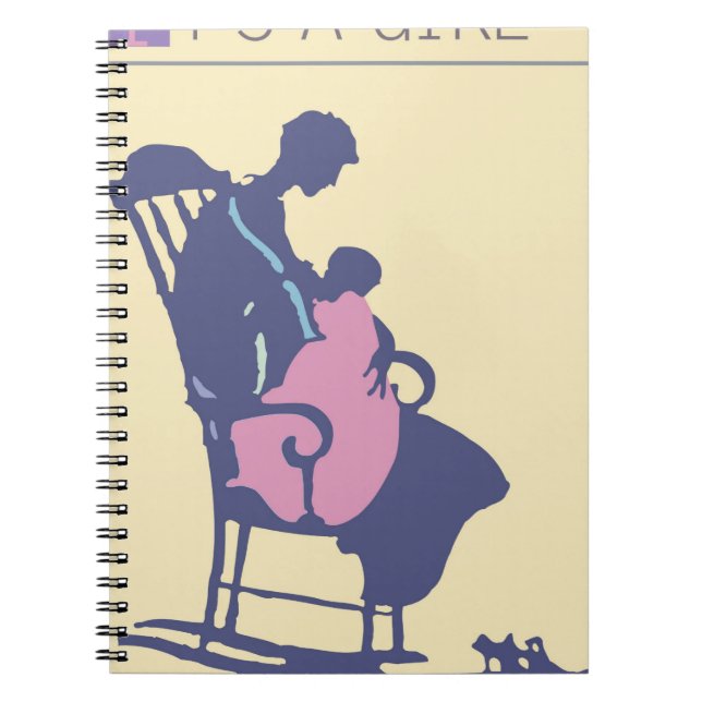 <It's a Girl> vid den Steve collieren Anteckningsbok (Framsidan)