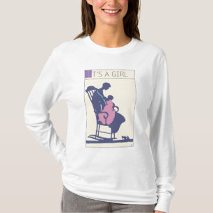 <It's a Girl> vid den Steve collieren T Shirt