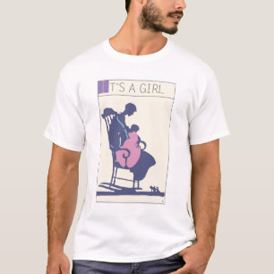 <It's a Girl> vid den Steve collieren T-shirt