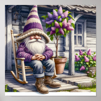 It's a Gnome life!  Poster