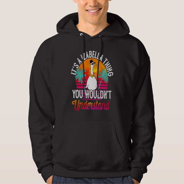 It's A Izabella Thing You Wouldn't Understand  Iza Hoodie (Framsida)